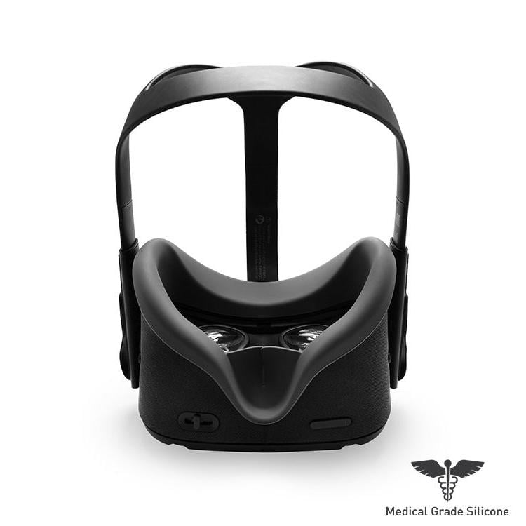 1 Paar rutschfeste Schutzhülenabdeckung Part für FB Oculus Quest 2 VR Controller 